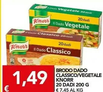 Knorr Brodo Dado Classico/ Vegetale