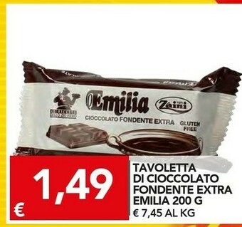 TuoDi Emilia zàini Tavoletta Di Cioccolato Fondente Extra offerta