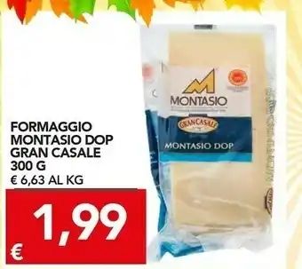 TuoDi Gran casale Formaggio Montasio DOP offerta