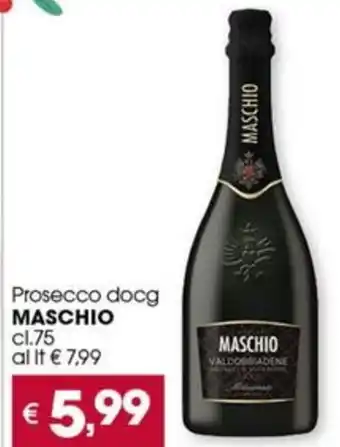 Despar Prosecco docg MASCHIO cl.75 offerta