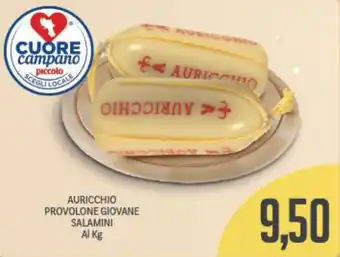 Supermercati Piccolo AURICCHIO PROVOLONE GIOVANE SALAMINI offerta