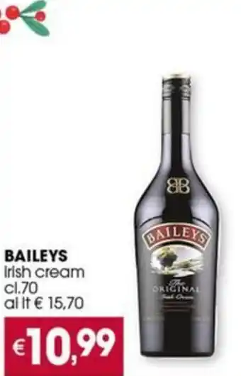 Despar BAILEYS Irish cream cl.70 offerta