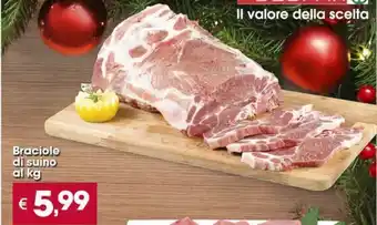 Despar Braciole di suino offerta