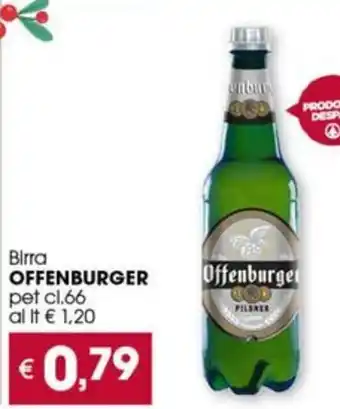 Despar Birra OFFENBURGER pet cl.66 offerta