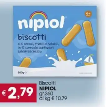 Despar Biscotti NIPIOL gr.360 offerta