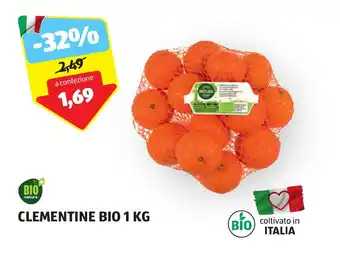 ALDI CLEMENTINE BIO 1 KG offerta