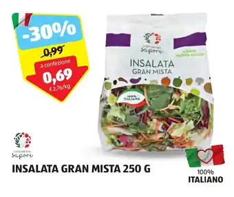 ALDI INSALATA GRAN MISTA 250 G offerta