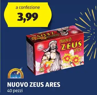 ALDI NUOVO ZEUS ARES 40 pezzi offerta