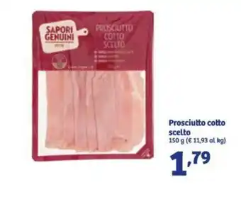 In'S Mercato Prosciutto cotto scelto 150 g offerta