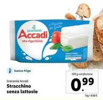 Granarolo Accadi Stacchino senza lattosio 100g