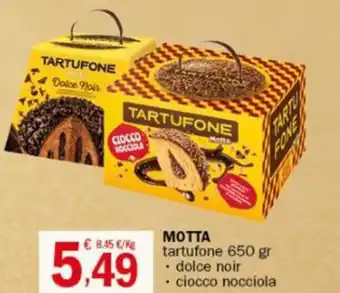 Crai MOTTA tartufone 650 gr offerta