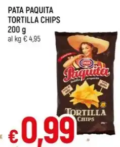 Famila PATA PAQUITA TORTILLA CHIPS offerta