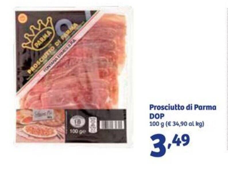 Prosciutto di Parma DOP 100 g offerta di In'S Mercato
