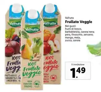 Lidl Valfrutta Frullato Veggie 1l offerta