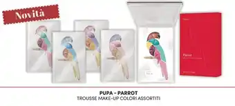 PUPA - PARROT TROUSSE MAKE-UP COLORI ASSORTITI