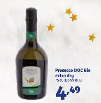 In'S Mercato Prosecco DOC Bio extra dry 75 cl offerta