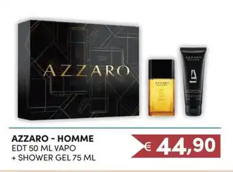 AZZARO - HOMME EDT 50 ML VAPO + SHOWER GEL 75 ML