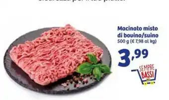 In'S Mercato Macinato misto di bovino/suino 500 g offerta