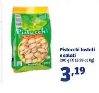 In'S Mercato Pistacchi tostati e salati 200 g offerta