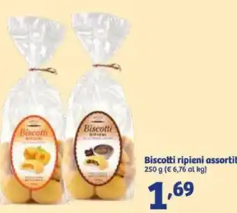 Biscotti ripieni assortiti 250 g