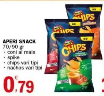 Crai APERI SNACK 70/90 gr offerta
