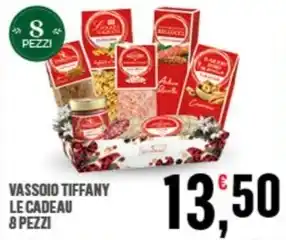 VASSOIO TIFFANY LE CADEAU 8 PEZZI
