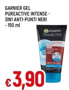 Famila GARNIER GEL PUREACTIVE INTENSE - 3IN1 ANTI-PUNTI NERI - 150 ml offerta