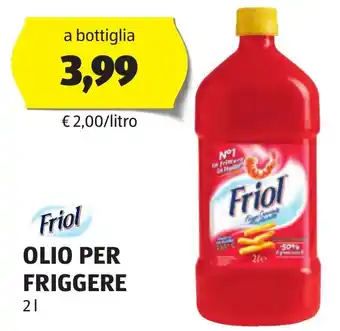 ALDI Friol OLIO PER FRIGGERE 2 l offerta