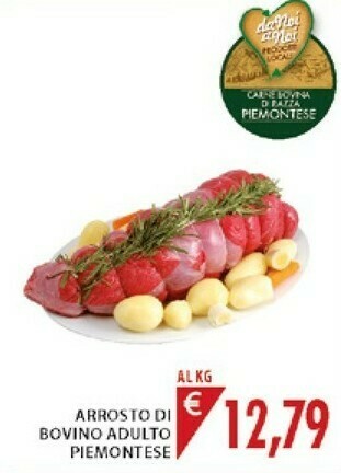 Mercatò Arrosto Di Bovino Adulto Piemontese offerta