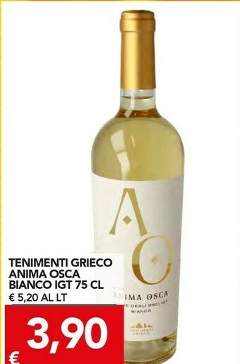 TuoDi Tenimenti grieco Anima Osca Bianco IGT offerta