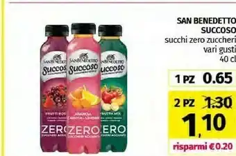 Pam San Benedetto Succoso Gusto Frutti Rossi offerta