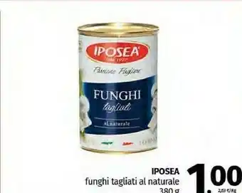 Iposea Funghi Tagliati Al Naturale