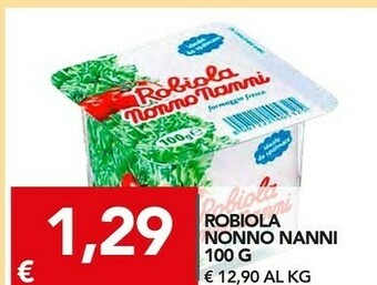 TuoDi Nonno Nanni Nonno Nanni - Robiola 100 g(ml) offerta