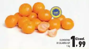 Conad CLEMENTINE DI CALABRIA IGP offerta