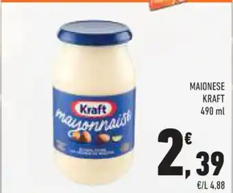 Conad MAIONESE KRAFT 490 ml offerta