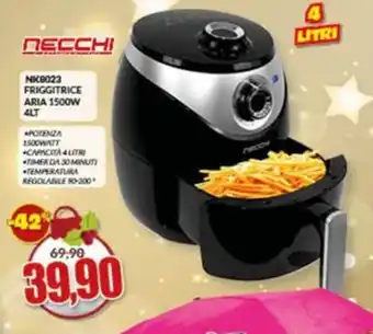 Risparmio Casa NK9023 FRIGGITRICE ARIA 1500W 4LT offerta