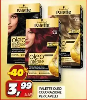 Risparmio Casa PALETTE OLEO COLORAZIONE PER CAPELLI offerta