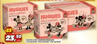 Risparmio Casa HUGGIES ULTRA COMFORT PANNOLINI offerta