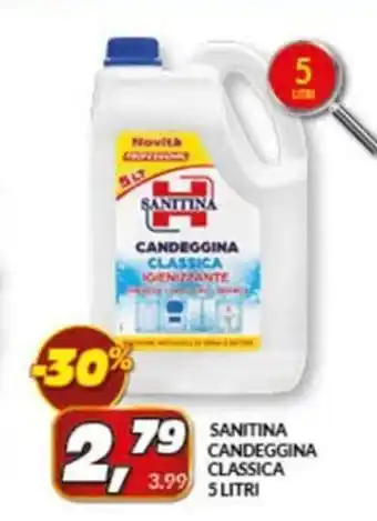 Risparmio Casa SANITINA CANDEGGINA CLASSICA 5 litri offerta