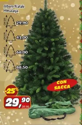 Risparmio Casa Albero Natale Himalaya offerta
