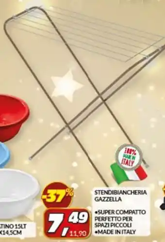 Risparmio Casa STENDIBIANCHERIA GAZZELLA offerta