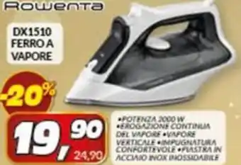 Risparmio Casa Rowenta DX1510 FERRO A VAPORE offerta