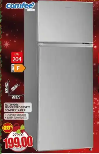 Risparmio Casa FRIGORIFERO 2PORTE COMFEE CLASSE F offerta