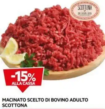 DPiù MACINATO SCELTO DI BOVINO ADULTO SCOTTONA offerta