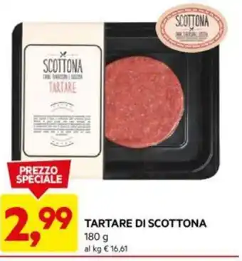 DPiù TARTARE DI SCOTTONA 180 g offerta