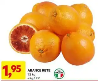 DPiù ARANCE RETE 1,5 kg offerta
