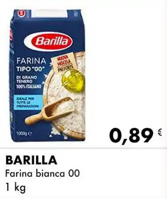 Iper Tosano BARILLA Farina bianca 00 1 kg offerta