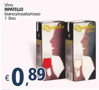 Alter Discount Ripatello Vino Bianco/Rosato/Rosso 1 litro offerta
