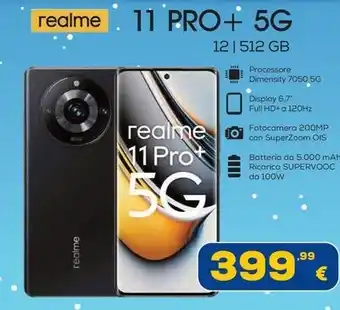 Euronics realme 11 PRO+ 5G offerta