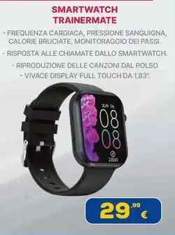 Euronics SMARTWATCH TRAINERMATE offerta